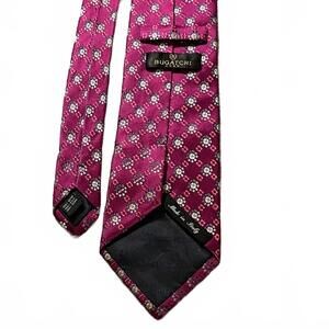 Bugatchi Fuchsia Floral Men's Tie